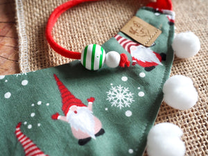 Christmas * Dog Bandana * Cat Bandana * Christmas Tree * green * Alll by my-elf!