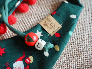Christmas * Dog Bandana * Cat Bandana * red * green * Santa * Rebel without a Claus