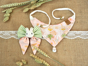 Easter * Dog Bandana * Cat Bandana * Bunny * pink * Ear-resistibly