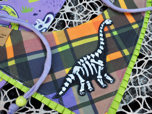 Halloween * Dog Bandana * Cat Bandana * Deadly Dinosaurs