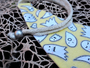 Halloween * Dog Bandana * Cat Bandana * Ghost * stars * silver * Un-Boo-Lievable