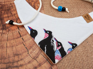 Winter * Hunde Halstuch * Hundehalstuch * Katzen Halstuch * Katzenhalstuch * Pinguin * Cord * Antarctica