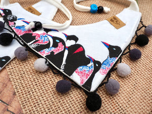 Winter * Hunde Halstuch * Hundehalstuch * Katzen Halstuch * Katzenhalstuch * Pinguin * Cord * Antarctica
