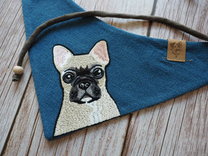 Dog Bandana * Do you speak Frenchie?