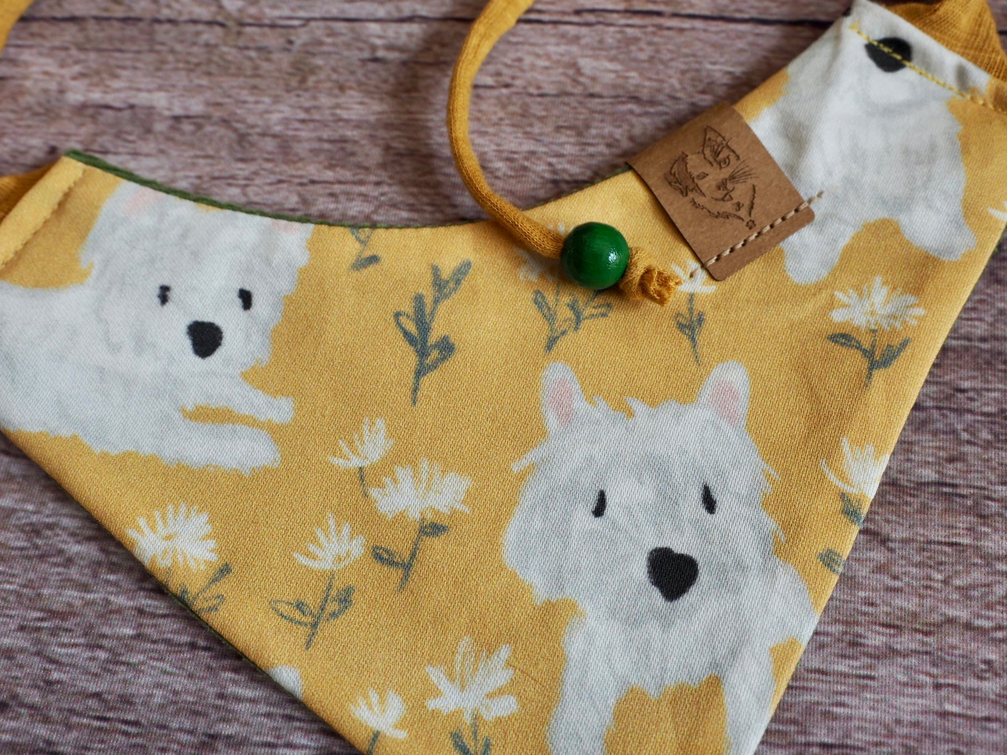 Dog Bandana * The sun sets in the Westie