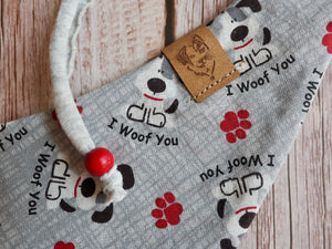 Dog Bandana * I woof you!