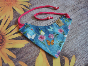 Dog Bandana * Cat Bandana * Blossoms & Butterflies