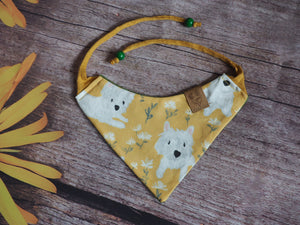 Dog Bandana * The sun sets in the Westie